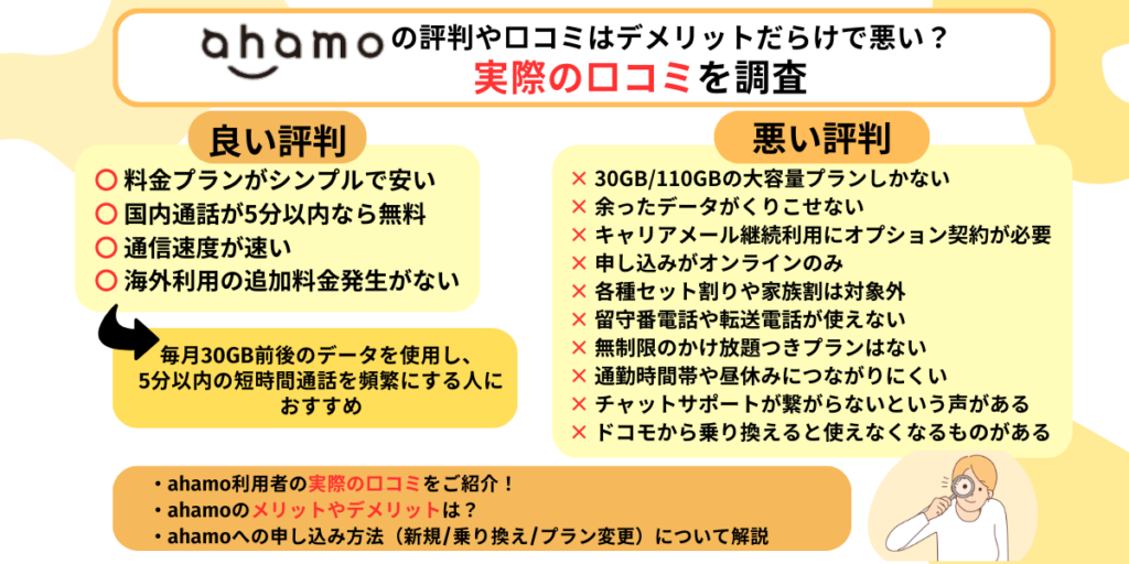 ahamo 評判