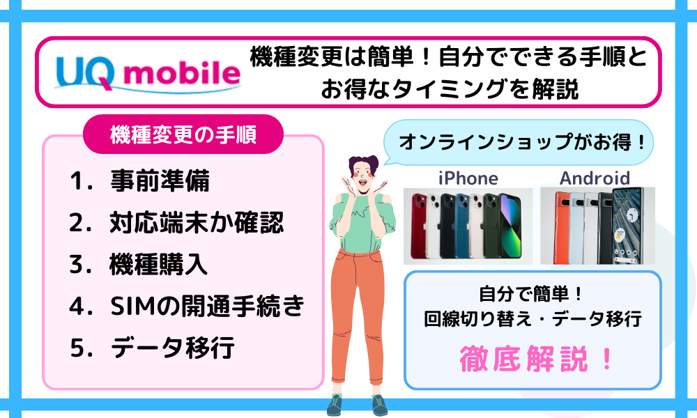UQモバイル機種変更