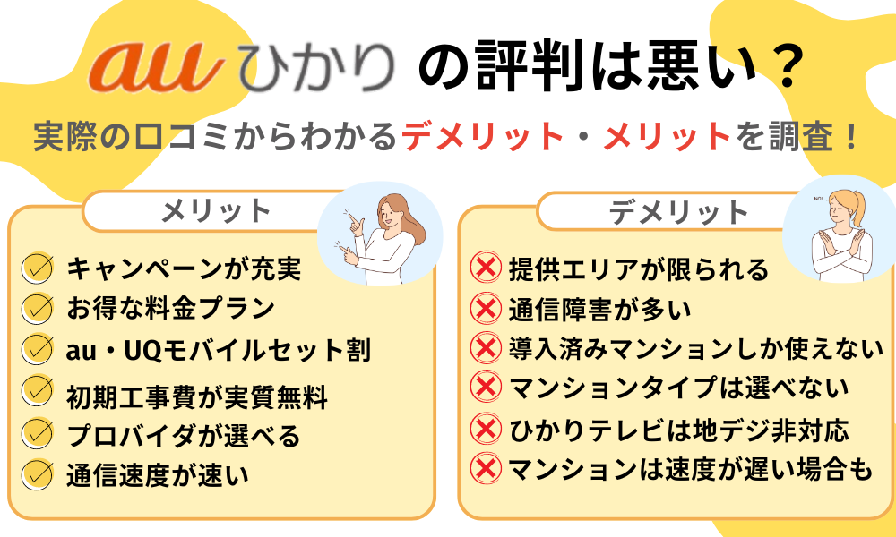 auひかり 評判