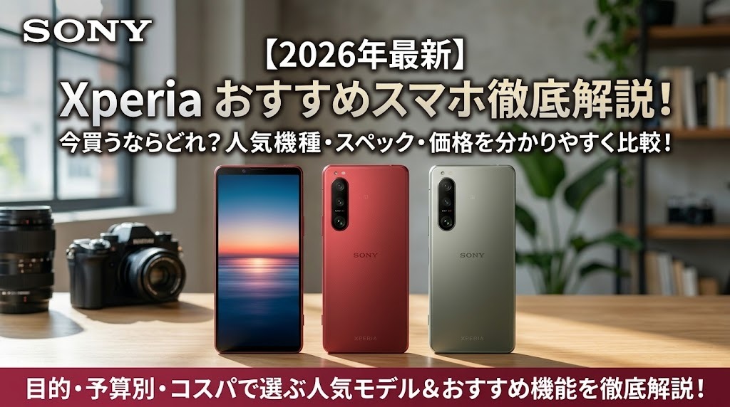 Xperiaおすすめスマホ