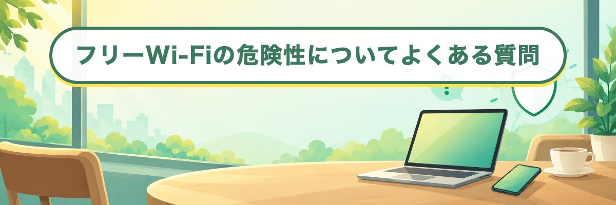 フリーWi-Fiの危険性についてよくある質問