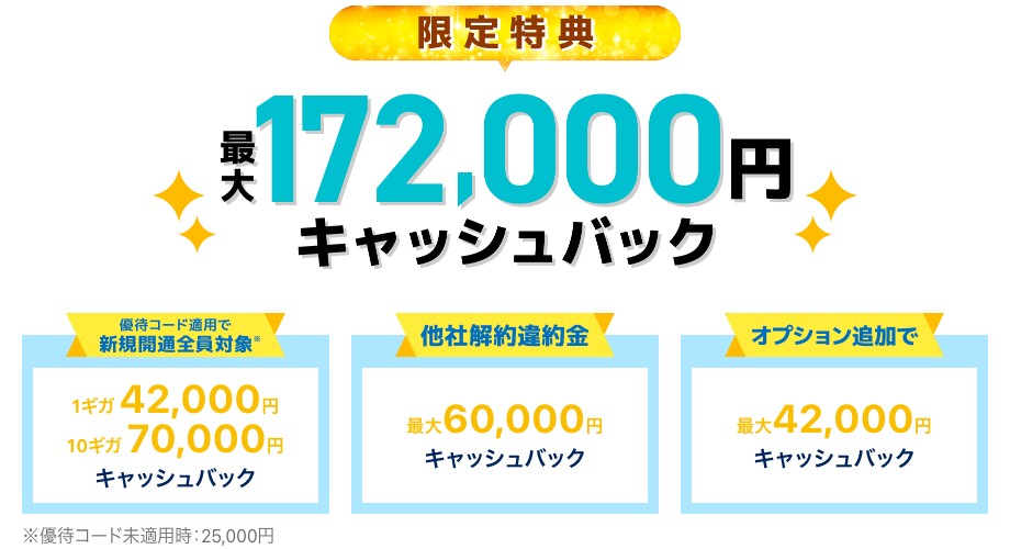 GMOとくとくBB光の申し込みページ（2026年10月時点）