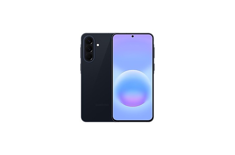 Galaxy A57 5Gの前面と背面（公式の製品画像）