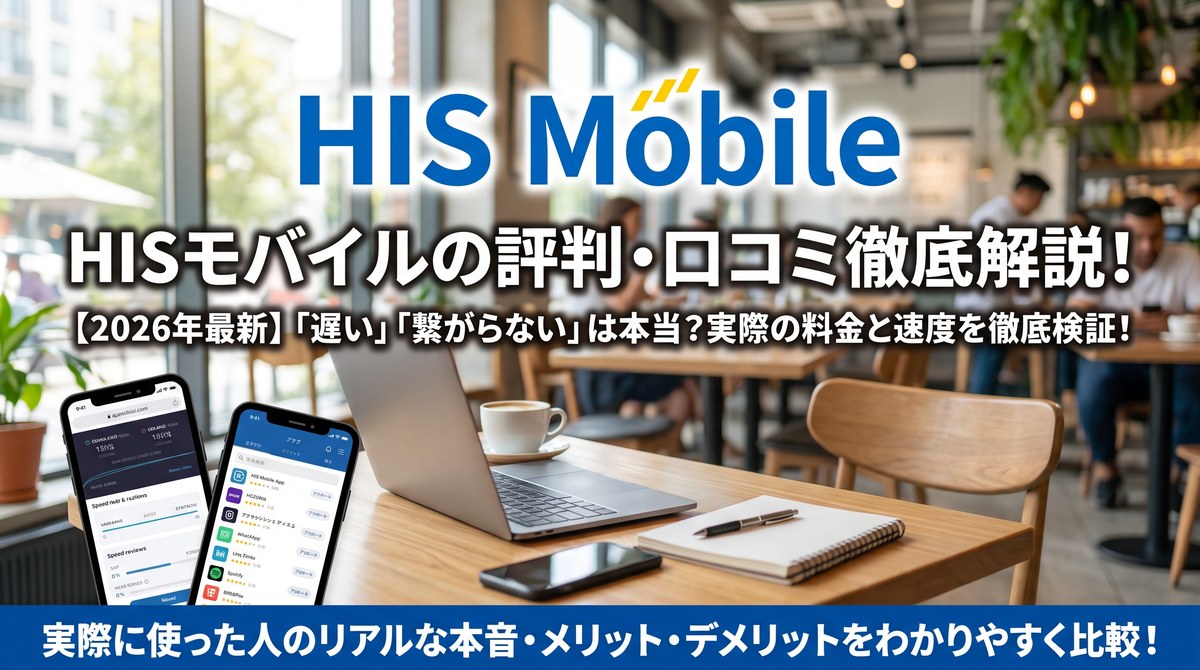 HISモバイルの評判・口コミ