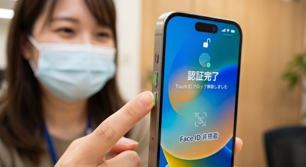 iPhone ultra 指紋認証