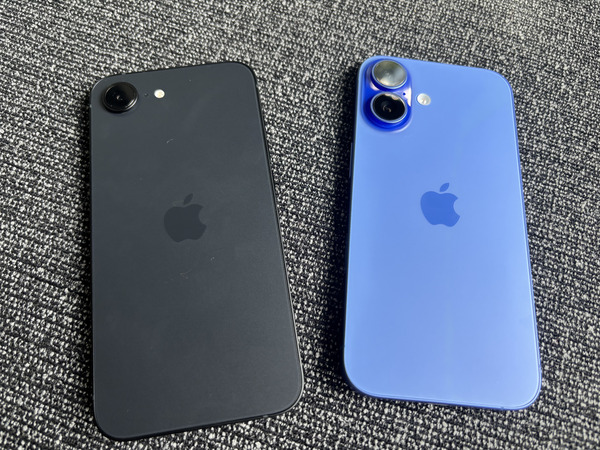 iPhone16とiPhone16e