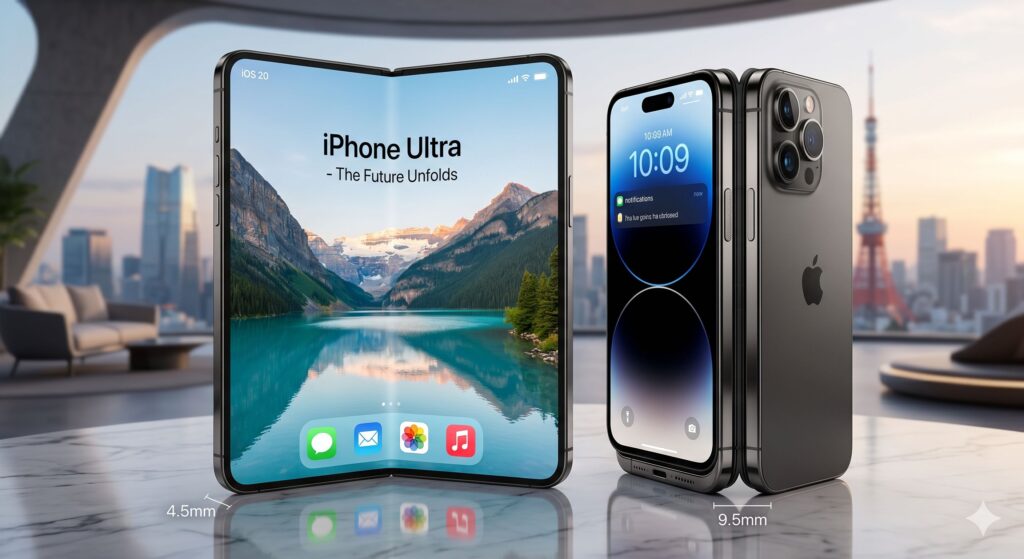 iPhone18 予約 foldデザイン