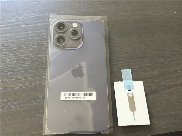 iPhone　中古　未開封