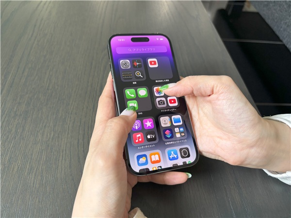 iPhone14 Pro レビュー　iPhone 14 Proの操作