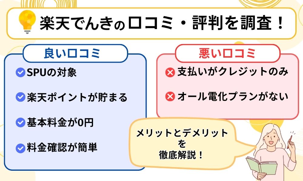 楽天でんき　口コミ・評判