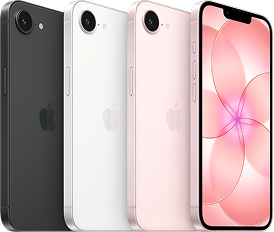 楽天モバイルのiPhone 17e（ブラック・ホワイト・ソフトピンク）