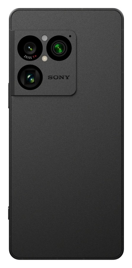 Xperia 1 VIIIの背面（グラファイトブラック）